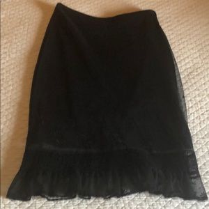 Express black skirt size 1/2